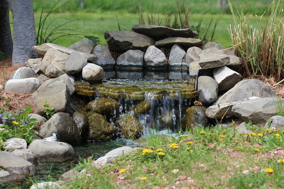 landscaping fountains monroe